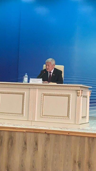 Вице министр Бердібек Мәшбекұлы Сапарбаев мұғалімдермен кездесуі.