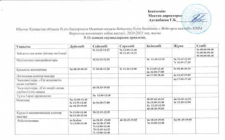 2020-2021 Вариатив