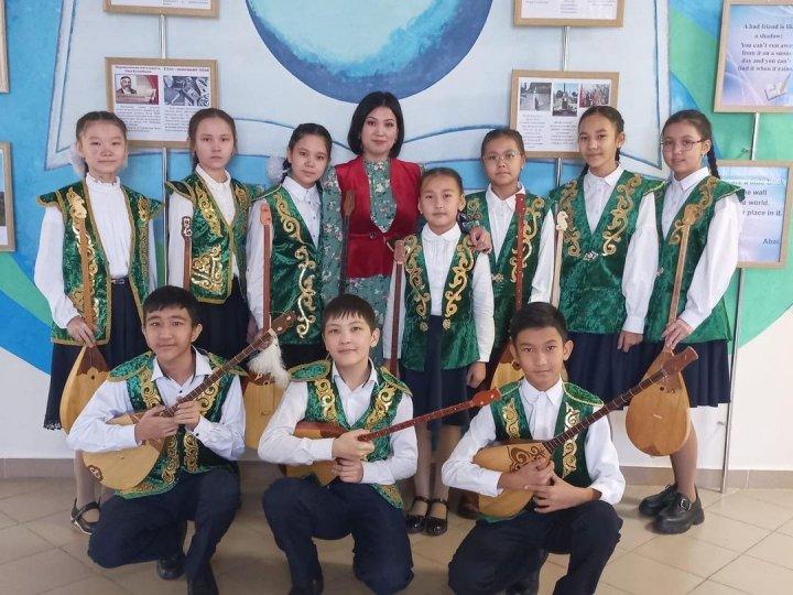 ҚР Тәуелсіздік күніне арналған “Халық музыкасының дәстүрін жаңғырту” атты қалалық фестиваль-байқауынан оқушыларымыз 1-орын иеленді.